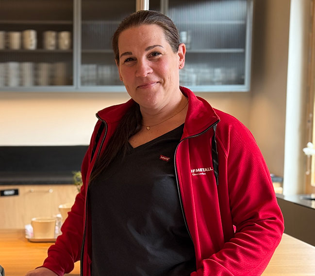 Jessica Smedjegård. Foto: IF Metall