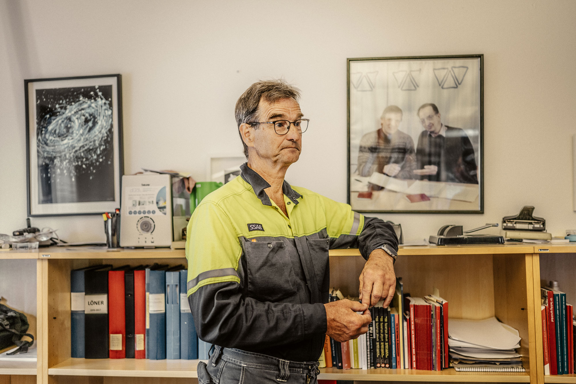 Mats Bäcklund, försäkringsrådgivare för IF Metall. Foto: David Lundmark