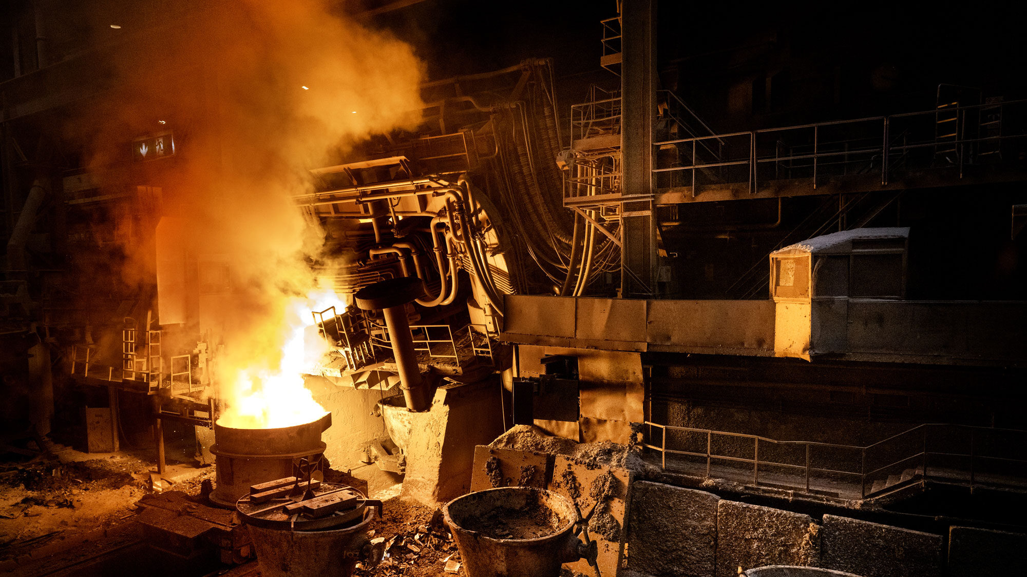 Alleima Sandviks smältverk i Sandviken. Foto: TT/Pontus Lundahl