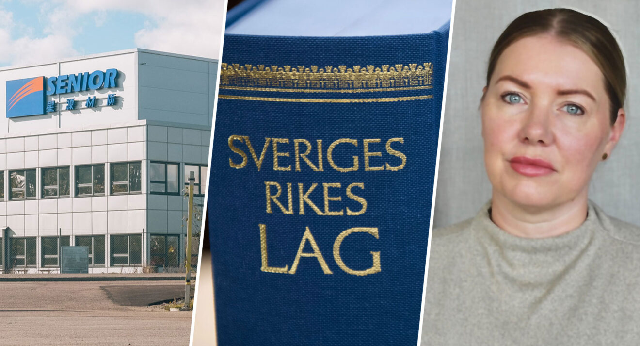 Seniors HR-chef Cecilia Vallin vill inte jämföra den kinesiska fabriken med den svenska. Foto: Hampus Lundin / TT / Senior