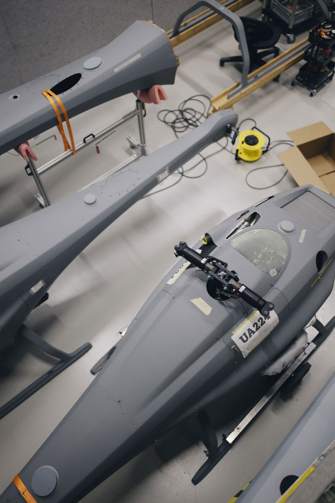 Drönare från UMS Skeldar. Foto: David Lundmark