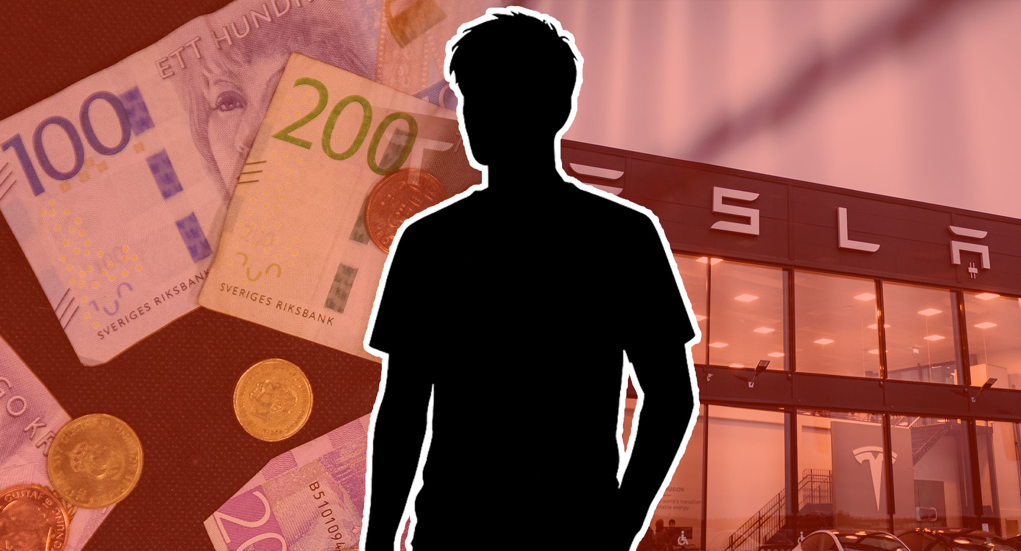 En stor summa kommer i år att landa på skattekontot för ett 80-tal Teslastrejkare – på grund av en miss från IF Metall. Foto: TT & Judit Nilsson