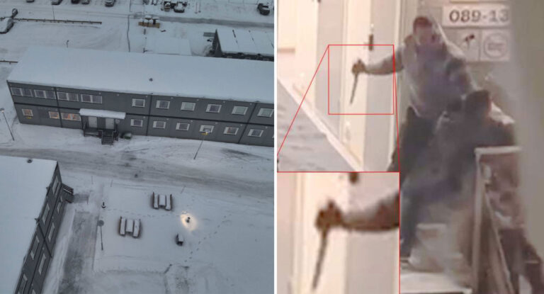 Tolv års fängelse och utvisning efter knivattacken på Stegras boende