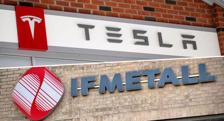 Ny åtgärd i Teslastrejken: IF Metall förtegna