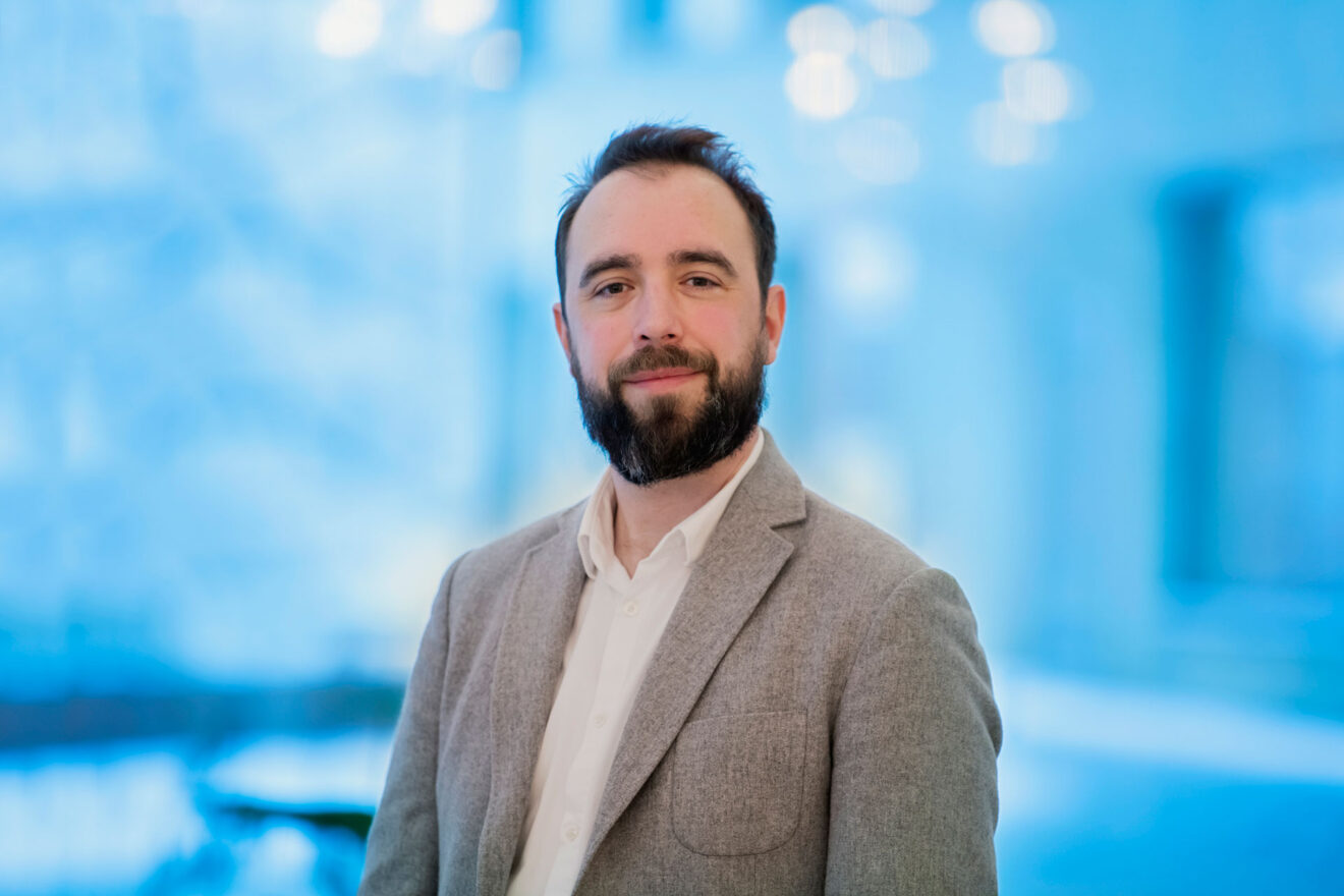 Marcus Löwing, arbetsmarknadsanalytiker på Arbetsförmedlingen. Foto: Eva Dalin