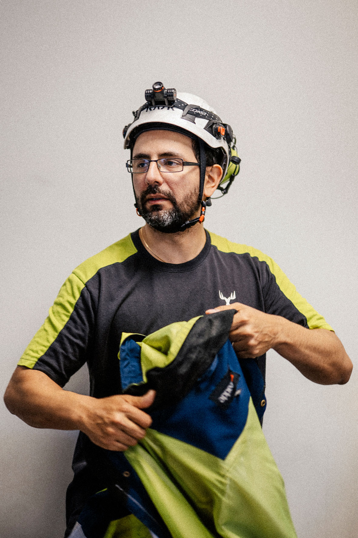 Frederic Taibo Alvarado jobbar femskift på Höglagret. Foto: David Lundmark