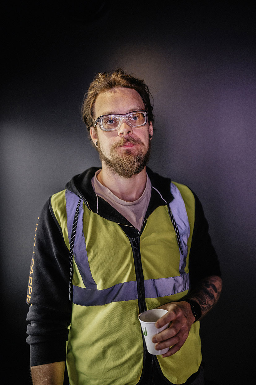 Gabriel Jönsson, avdelningsordförande. Foto: David Lundmark