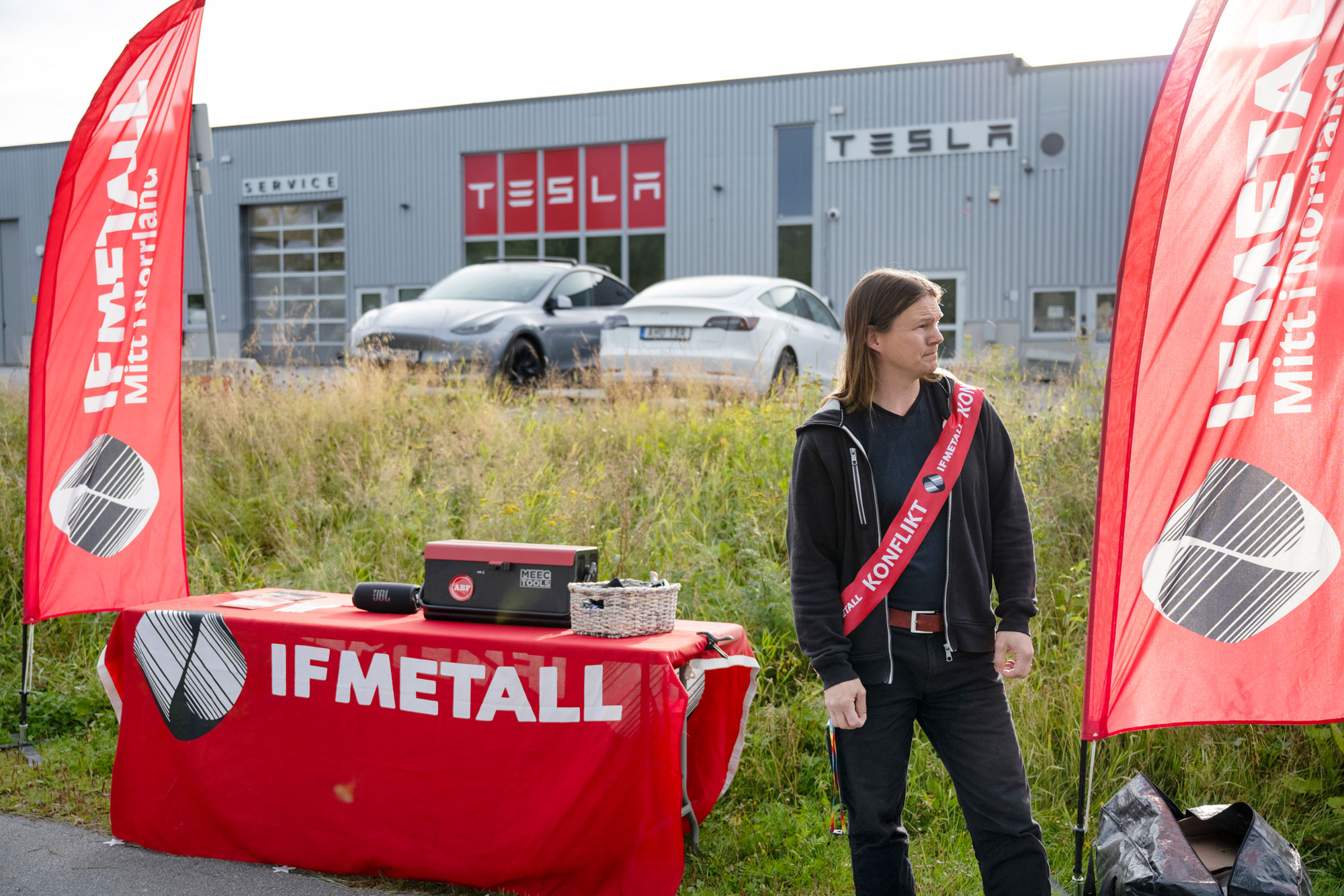 Martin Berglund, ombudsman på IF Metall. Foto: Erik Abel