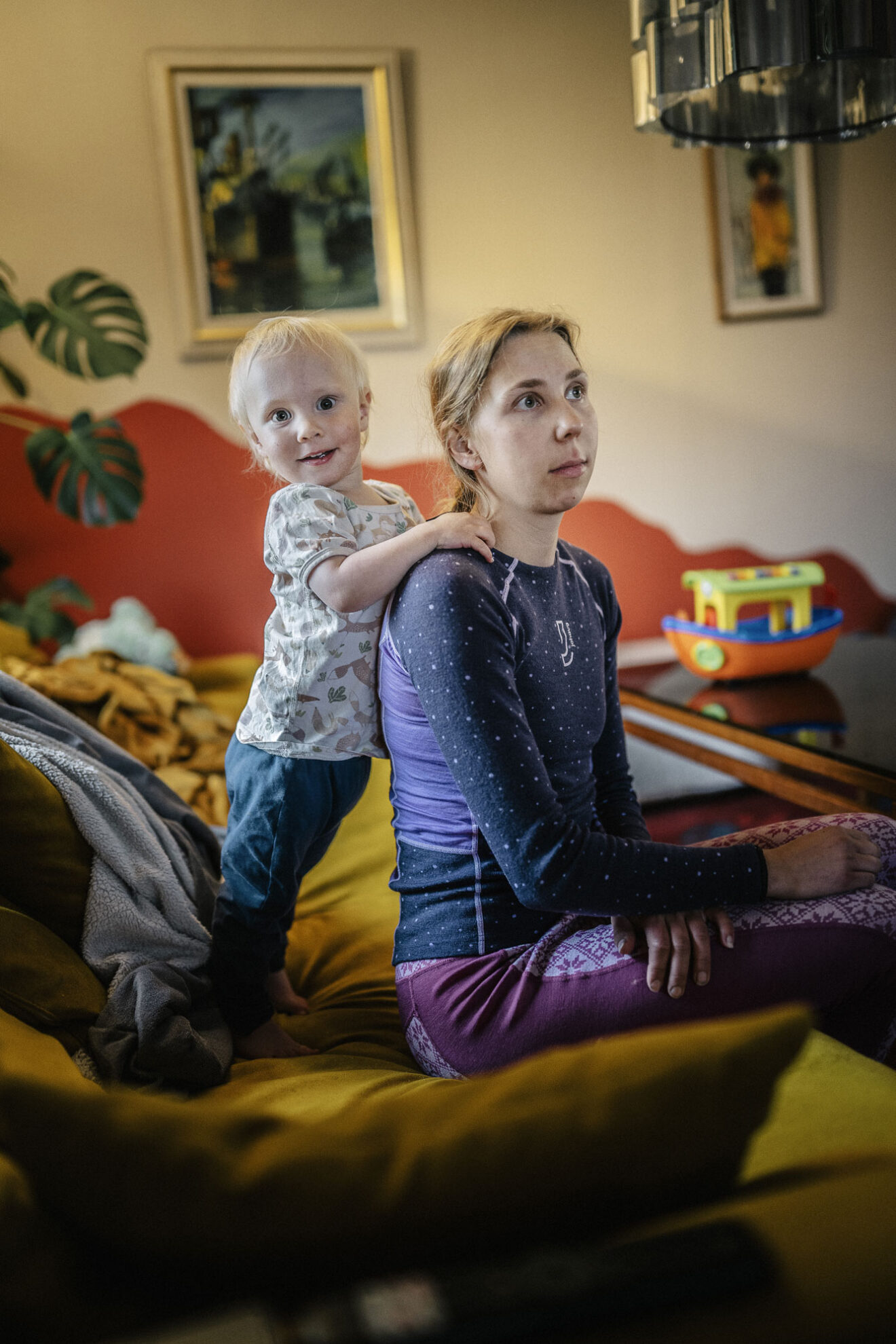 Paulina Sundvall undrar om beslutet kring lastbilarna verkligen är genomtänkt. Foto: David Lundmark