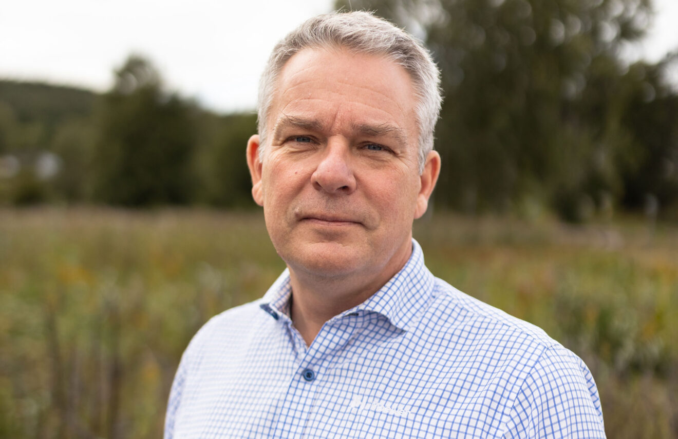Anders Lindh, divisionschef för Moelven Timber. Foto: Pressbild