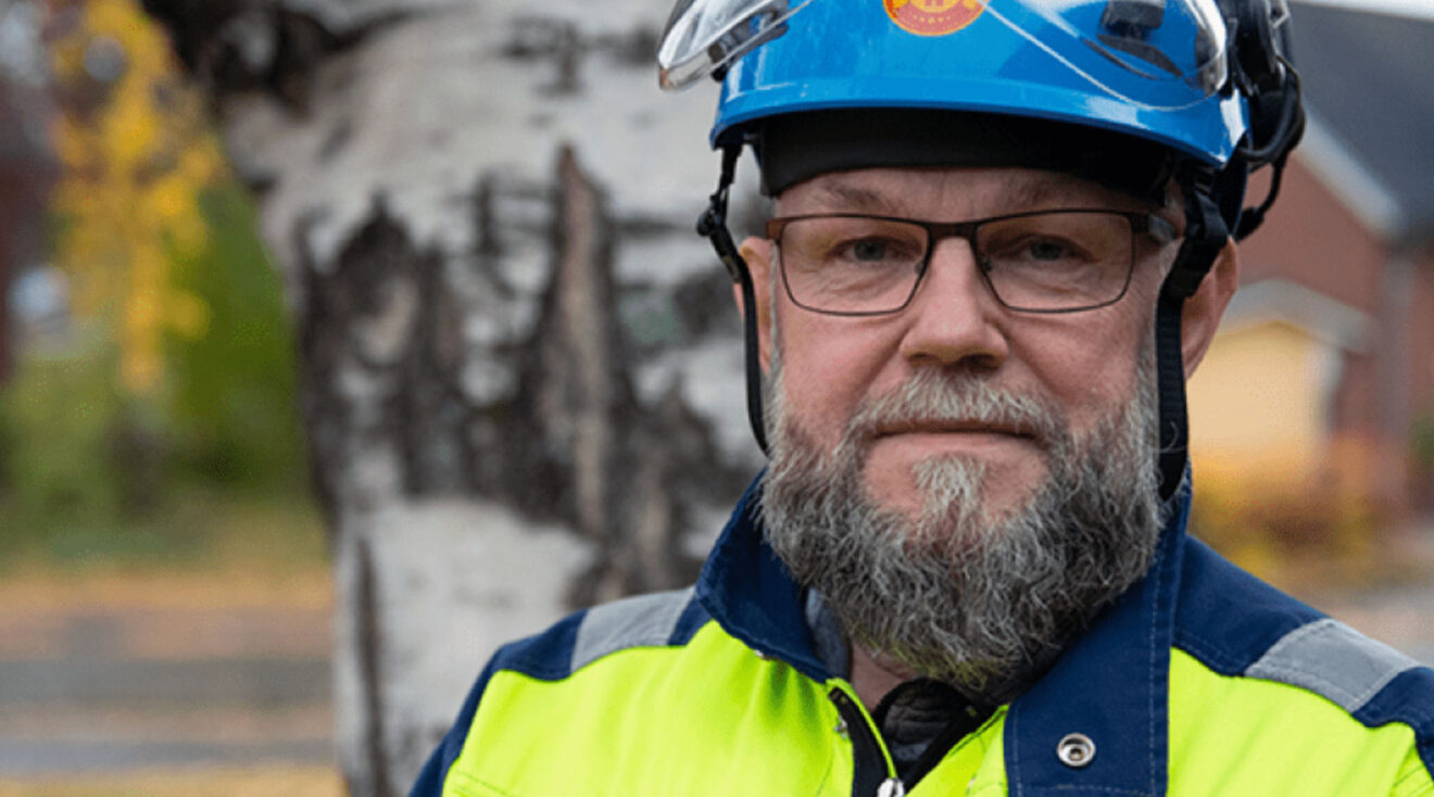 Huvudskyddsombudet Lasse Johansson. Foto: Pappers