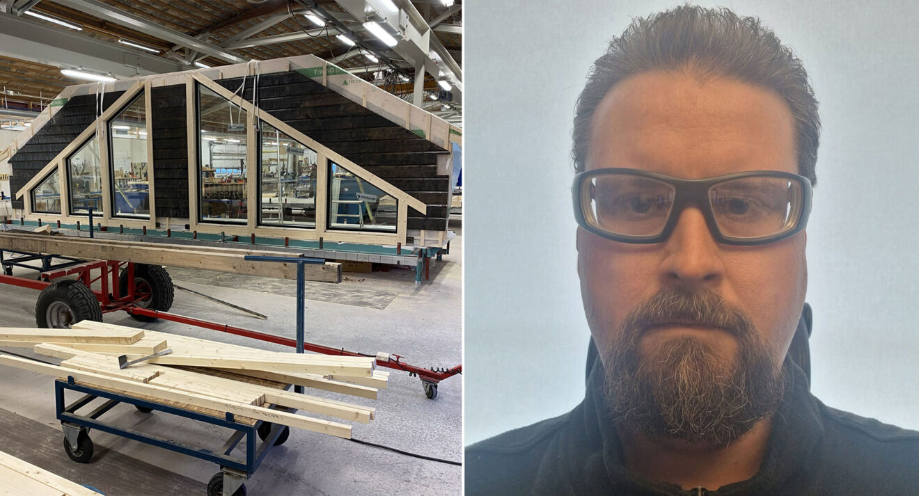 Inga mer arbetare på trähusfabriken – lägger ned produktionen