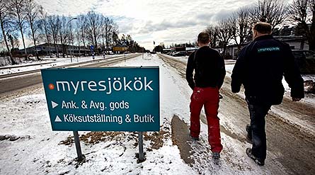 Nobia lägger ner större delen av sin tillverkning i Älmhult och flyttar den till Tidaholm Foto: HANS RUNESSON