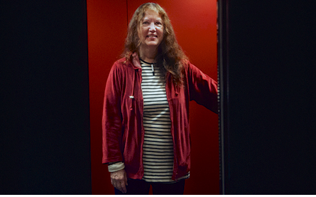Kjersti Bosdotter håller i kulturfrågor på IF Metall men jobbar också tvärfackligt. Foto: ALEXANDER DONKA