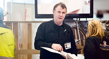 Mikael Åström: ”Du behöver inte bara skriva negativt. Vi skapar arbetstillfällen också.”  Foto: VERONIKA LJUNG-NIELSEN