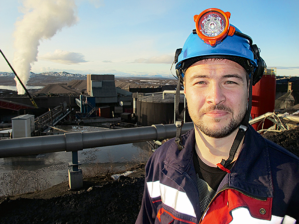 Jari Söyrinki är ordförande för Gruvgruppen, underjordsarbetarna in Kirunagruvan. ”Att vinsten per anställd är 3 miljoner visar hur ojämlik fördelningen är. Det visar också att facket kan ta för sig mera.” HARALD GATU