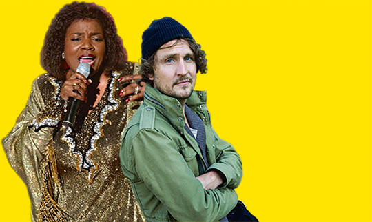 "I’ve got all my life to live". Gloria Gaynor reser sig, kastar ut karln. Medan Moneybrother mer tänker på hämnd. "När vi kommer åt ditt håll då ska du akta dig." Foto: SCANPIX. Bilden är ett montage.