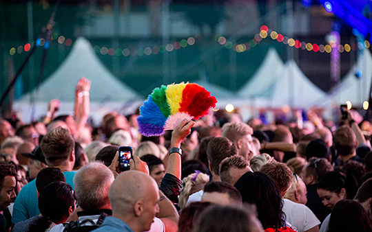 Pride-festivalen är inget för arbetsgivarorganisationerna Svenskt n Foto: CHRISTINE OLSSON