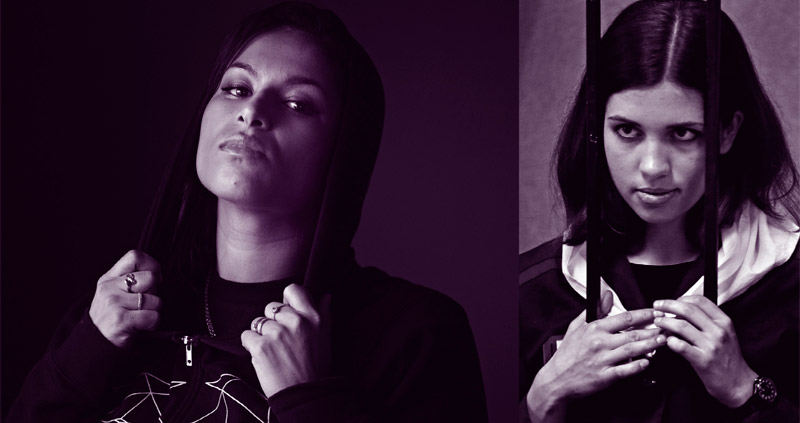 Rapparen Linda Pira och Nadezhda Tolokonnikova i Pussy Riot nöjde sig inte med att bara sitta i replokalen och titta på. I stället utmanar de strukturer, både i musikens värld och resten av samhället. Foto: TT NYHETSBYRÅN