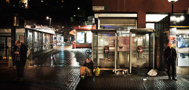 Slussen, Stockholm. Foto: ELISABETH OHLSON-WALLIN