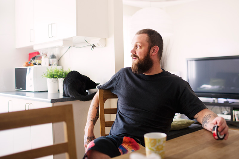 Redan innan Arbetsdomstolen kom med sin dom hade Johan fått nytt jobb som tekniker.  Foto: LISELOTT RYDBERG SÖRENSEN