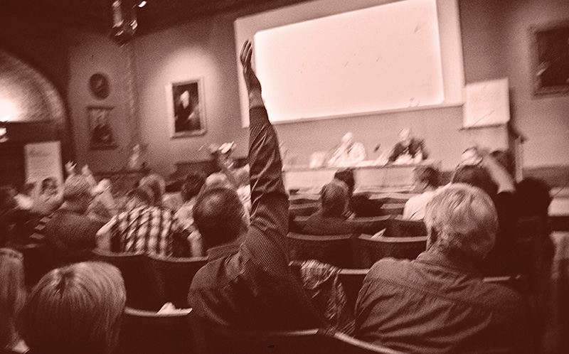 Pappers håller kongress 5-7 september. Bilden är tagen på Pappers extra förbundsmöte inför avtalsrörelsen 2011. Foto: ULLA LINNARSSON